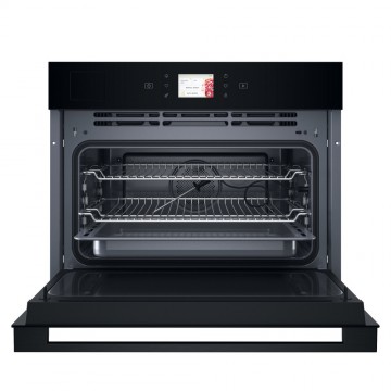 WHIRLPOOL WCT9A9PHTSB ΕΝΤΟΙΧΙΖΟΜΕΝΟΣ ΦΟΥΡΝΟΣ COMBI ΜΙΚΡΟΚΥΜΑΤΩΝ ΧΡΩΜΑ ΜΑΥΡΟ 99 ΛΕΙΤΟΥΡΓΙΕΣ ΛΕΙΤΟΥΡΓΙΑ ΑΤΜΟΥ ΘΕΡΜΟΜΕΤΡΟ ΚΡΕΑΤΟΣ